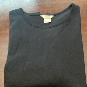 Christopher & Banks Black Short Sleeve Tee